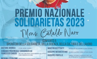 Racalmuto: Premio Nazionale Solidarietà 2023